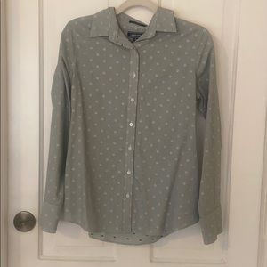 Lands End Button Up